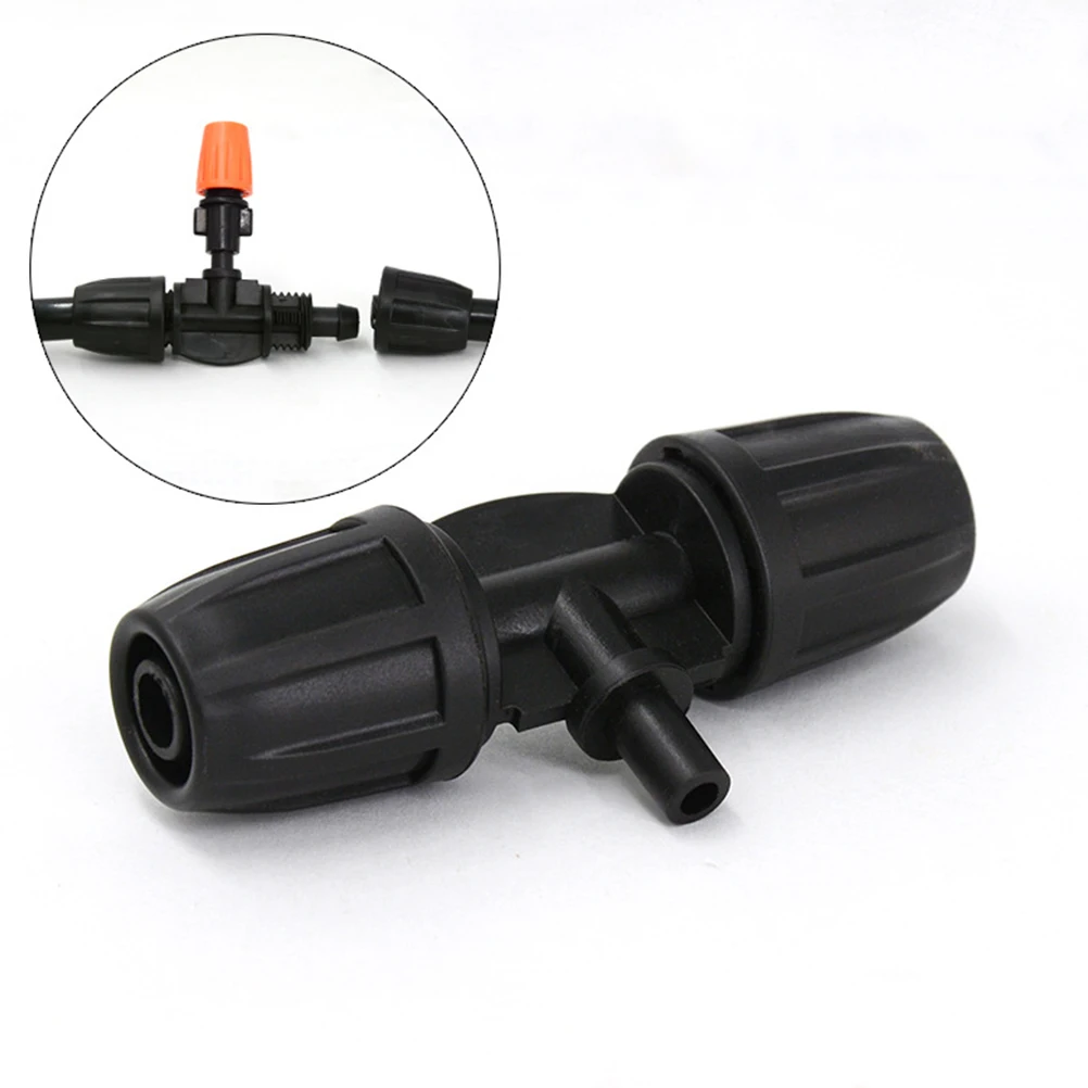 

25PCS Capillary Joint Drip Irrigation Nozzle Water Hose Connectors Garden Sprinkler 8/11 Size Tube Fits Micro Nozzle Durable