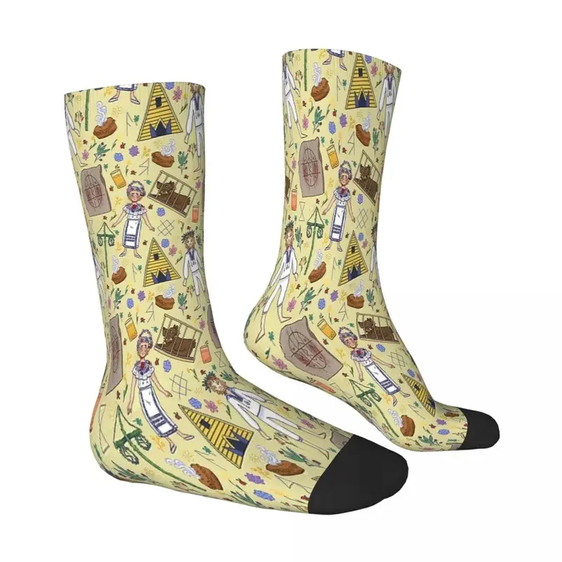 Y2K Midsommar Pattern Socks Male Mens Women Autumn Stockings Harajuku