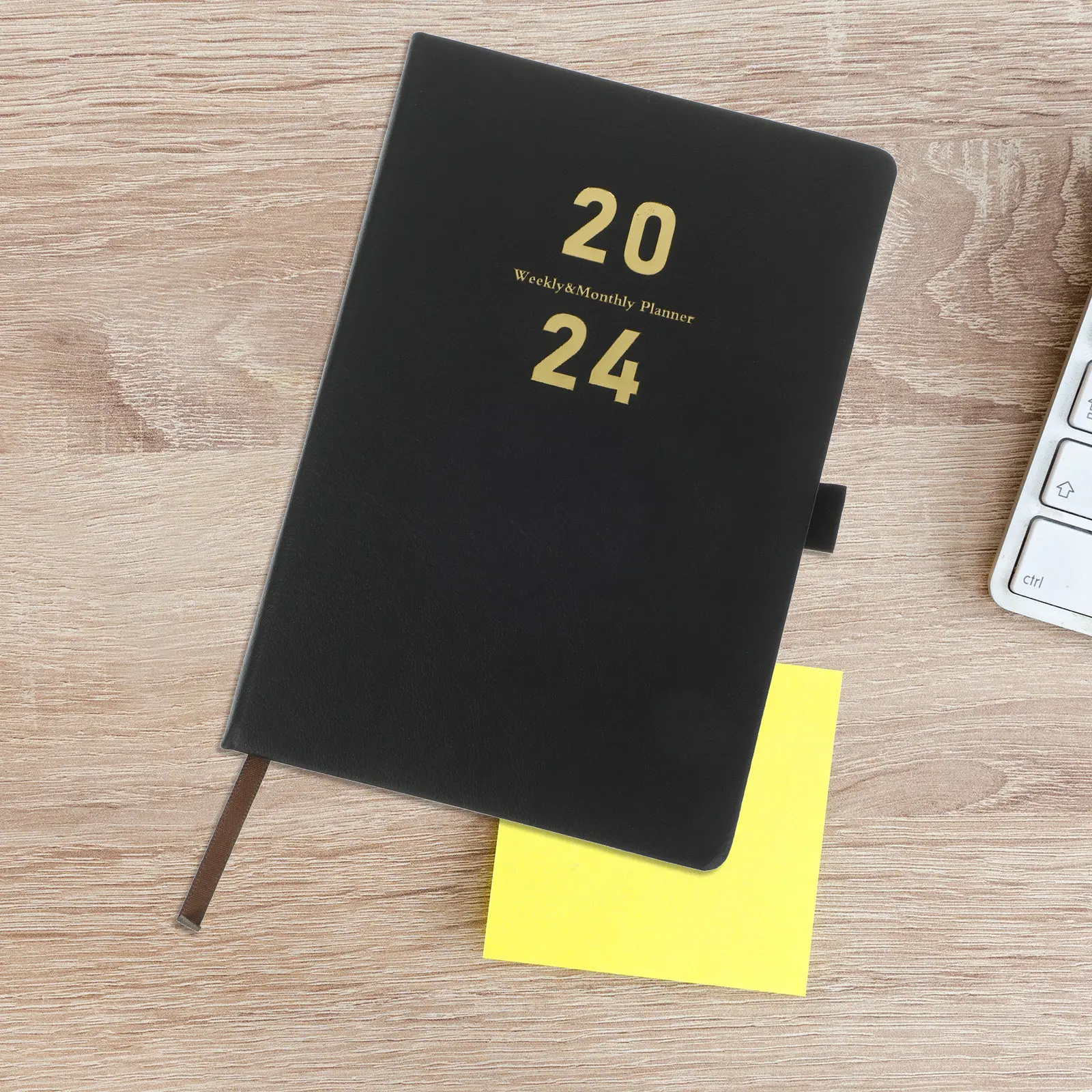 Date Notepad Weekly Plan Pad 2024 Soft Colors Efficient Study Planner Schedule Organizer Academic to Do List Calendar