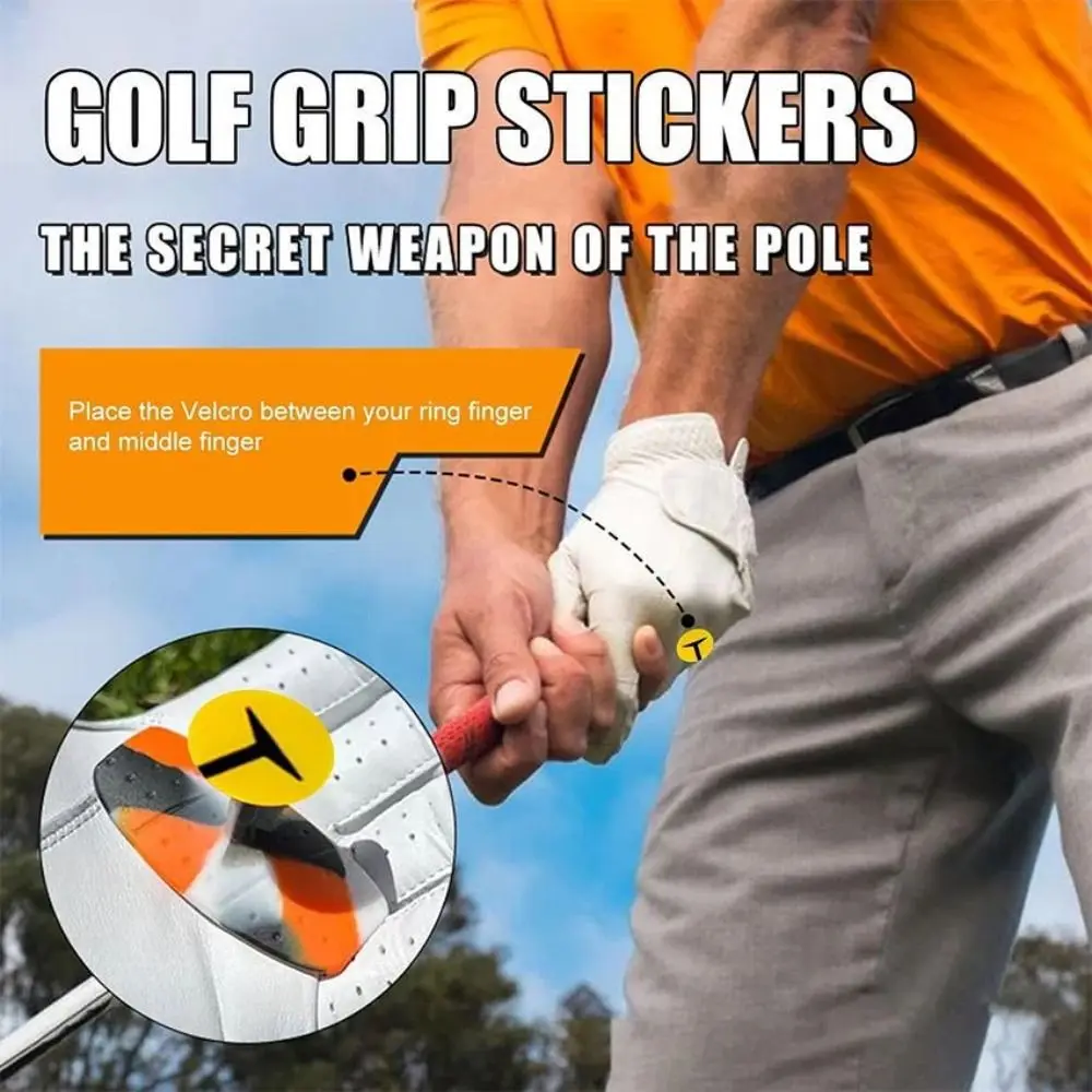 

New T-grip Golf Grip Trainer Anti-Slip Reduced Grip Pressure Golf Grip Calibrator Golf Grip Sticker Golf Accessories