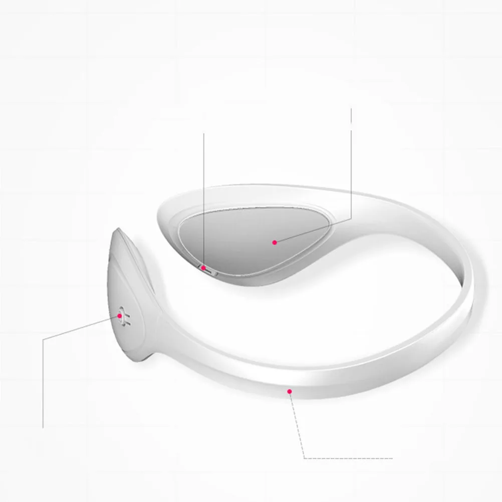 

1Pcs Face Massager V-Shape Face Training Device Durable Premium Material Safe Non-Toxic Skin Care Massaging White