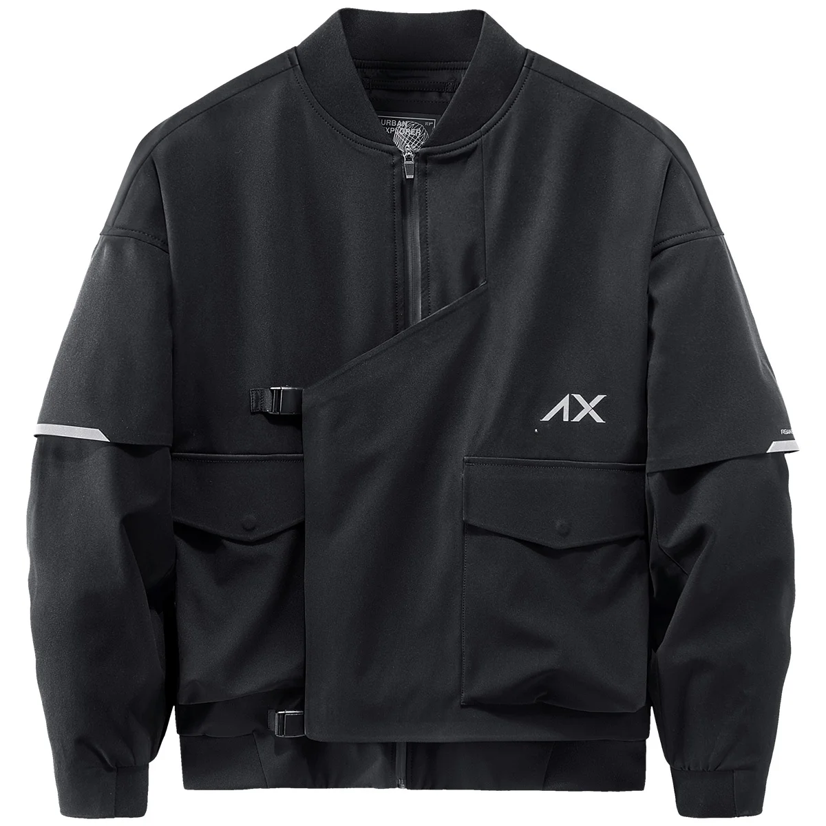 

VIP Men's Spring Autumn Thin Flight Jaet Baseball Sle Workwear Spor Functional Outerwear Trendy Brand Polyester