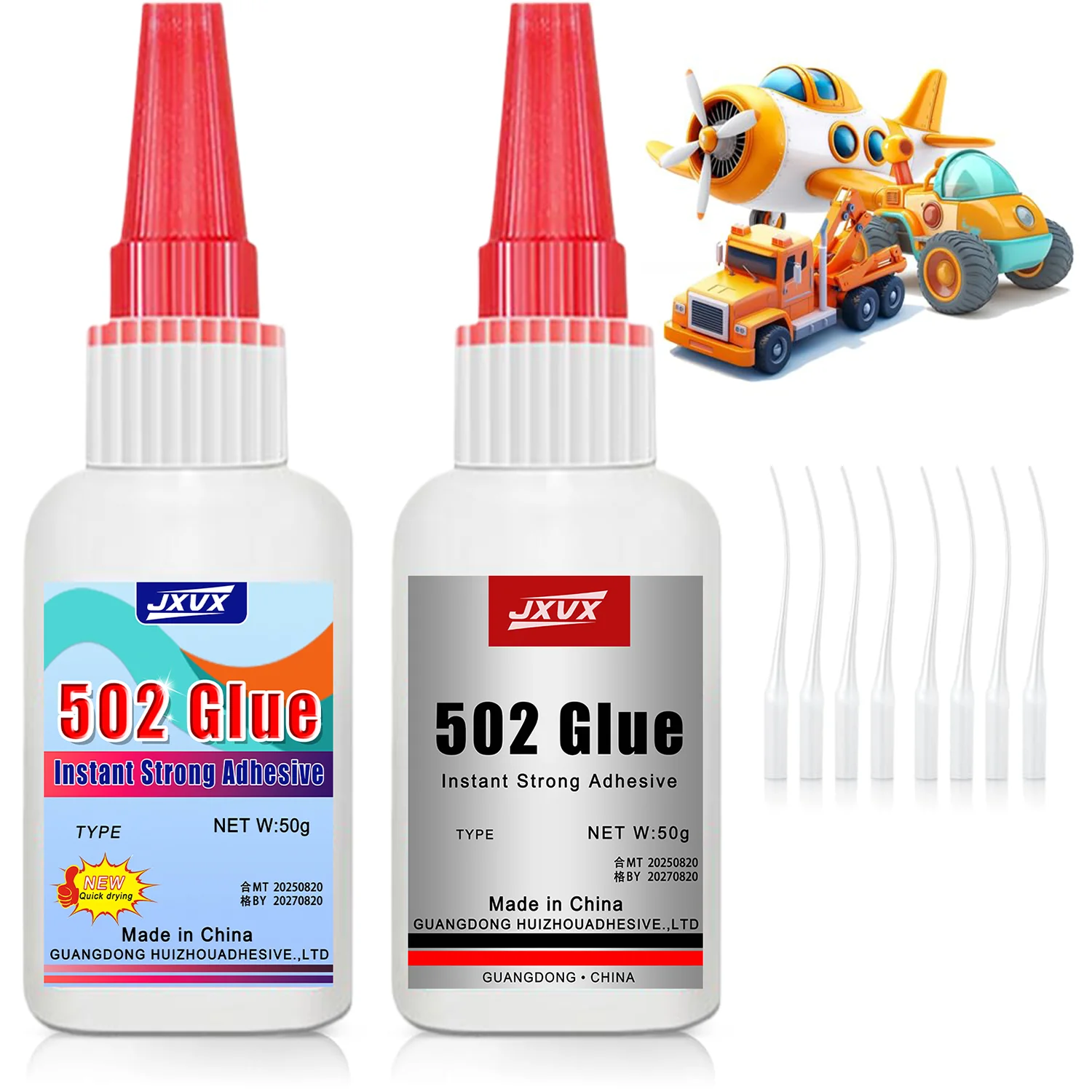 تجفيف فوري جديد 401 لاصق cyanoacrylate غراء قوي للغاية متعدد الأغراض لتجميع الألعاب والإصلاح للأطفال مناسب للمعادن والبلاستيك والجلد والمطاط والخشب