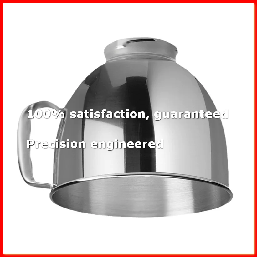 For Classic&Artisan Series 4.5QT/5QT Mixer 304 Bowl Stainless Steel Mixer Bowl Dishwasher Safe-ROWI