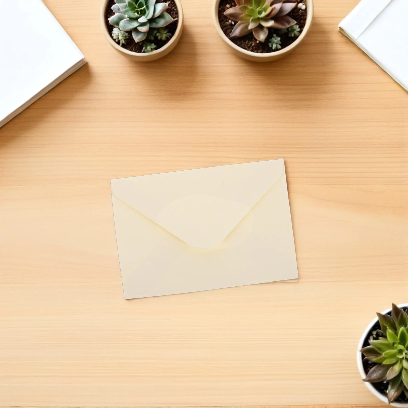 100Pcs 결혼식 초대장 졸업 카드를위한 미니멀리스트 스타일 봉투 휴일 봉투 비즈니스 메일링 인사말 카드