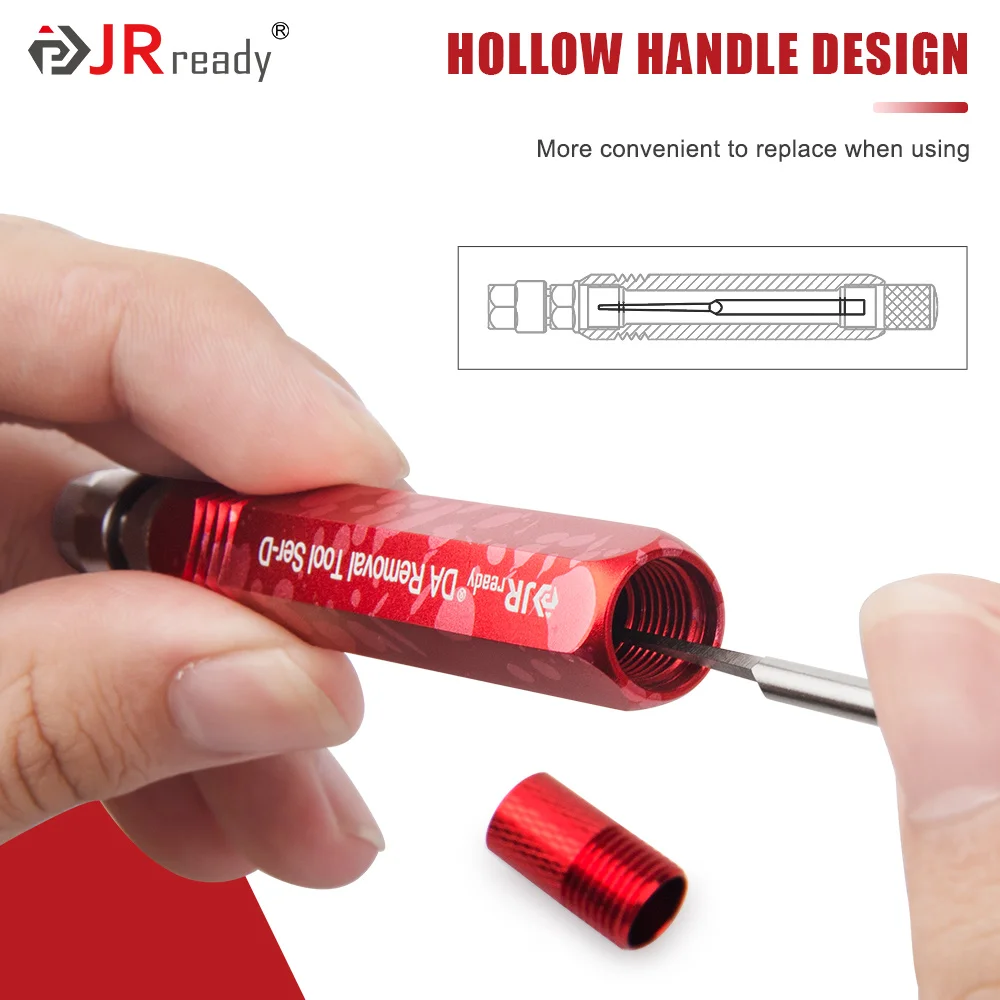 JRready ST5282-1 Electrical Pin Extractor Tool Kit for AMP/Metri Pack/TE/JST/Deutsch Connectors, Pin Removal Tool Perfect