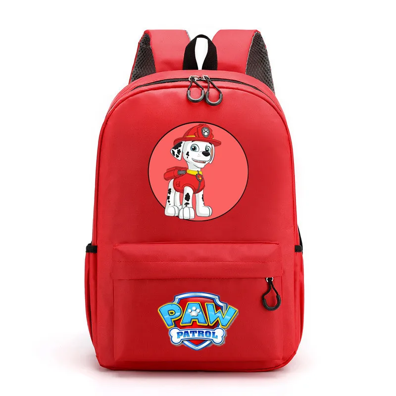 Anime Paw Patrol Backpack Schoolbag Student Action Toy Chasing Skye Everest Marshall Dog Large Capacity Shoulder Bag Boy Gift