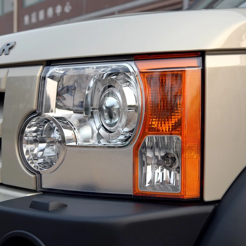 

Front Headlight Cover Transparent Lampshade For Land Rover Discovery 3 2004 2005 2006 2007 2008 2009 Headlamp Shell Plexiglass