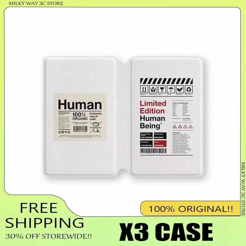 Magnetic Flip Protective Case for XTEINK X3 E-Ink Screen Ful