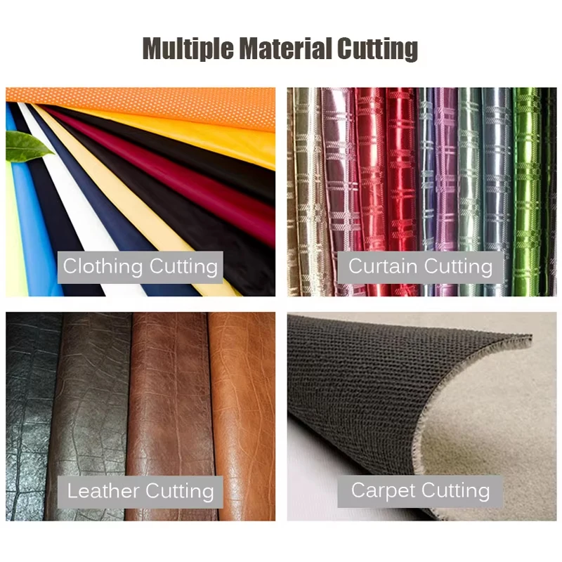 GJ-100C 100/110/125 مللي متر محرك مباشر الكهربائية شفرة مستديرة آلة قطع القماش التشذيب قابل للتعديل سرعة آلة قطع القطع