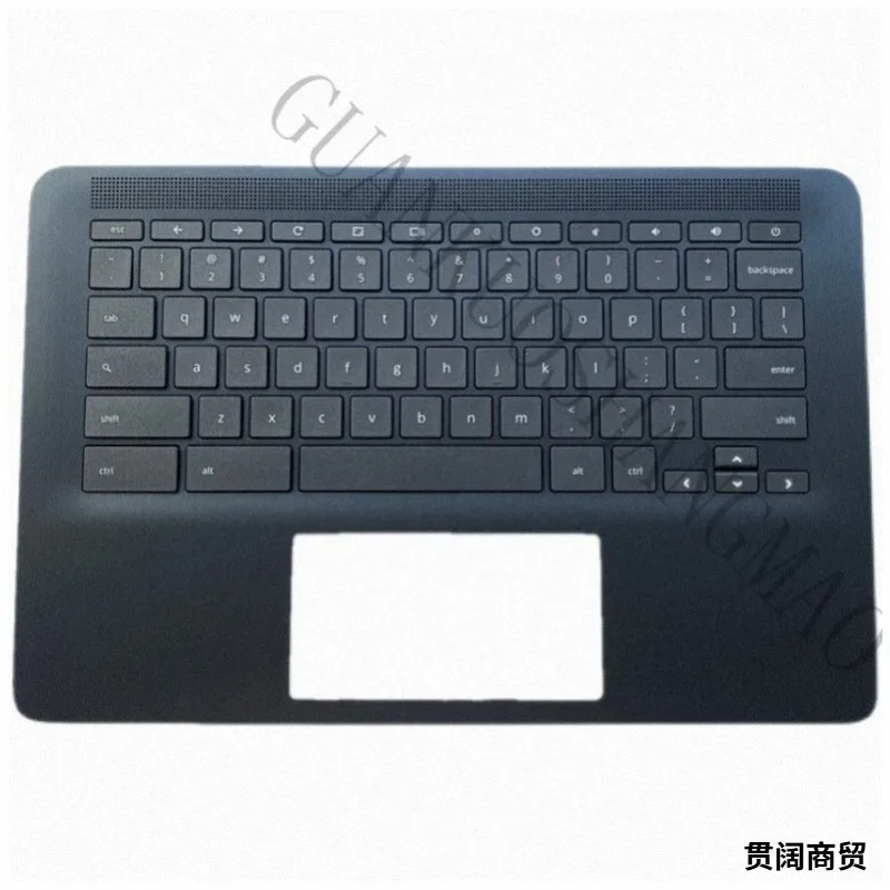 HJY...C Case with Keyboard Black L90459-001 for HP Chromebook 14 G6 Laptop