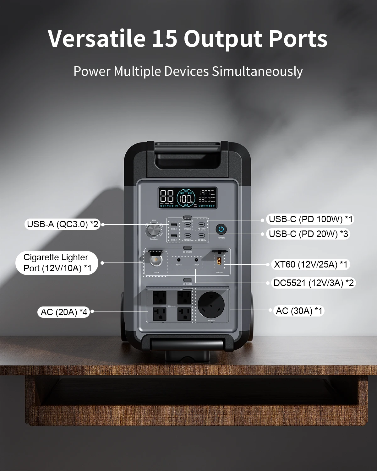 ABOK Centrale Elettrica Portat - Portable Power Station 2000W Lifepo4 recensione e prezzo