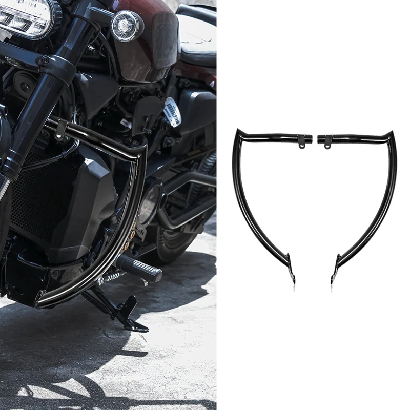 

Motorcycle Highway Crash Bar Front Bumper Protector For Sportster S 1250 RH1250S Engine Guard Leggings Knee Bars