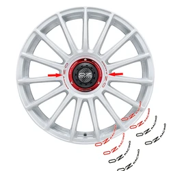 For Alfa Romeo Giulietta 156 147 159 MITO Giulia Stelvio Q4 Sportiva OZ 8PCS Car Wheel Rim Stickers Racing Auto Accessories