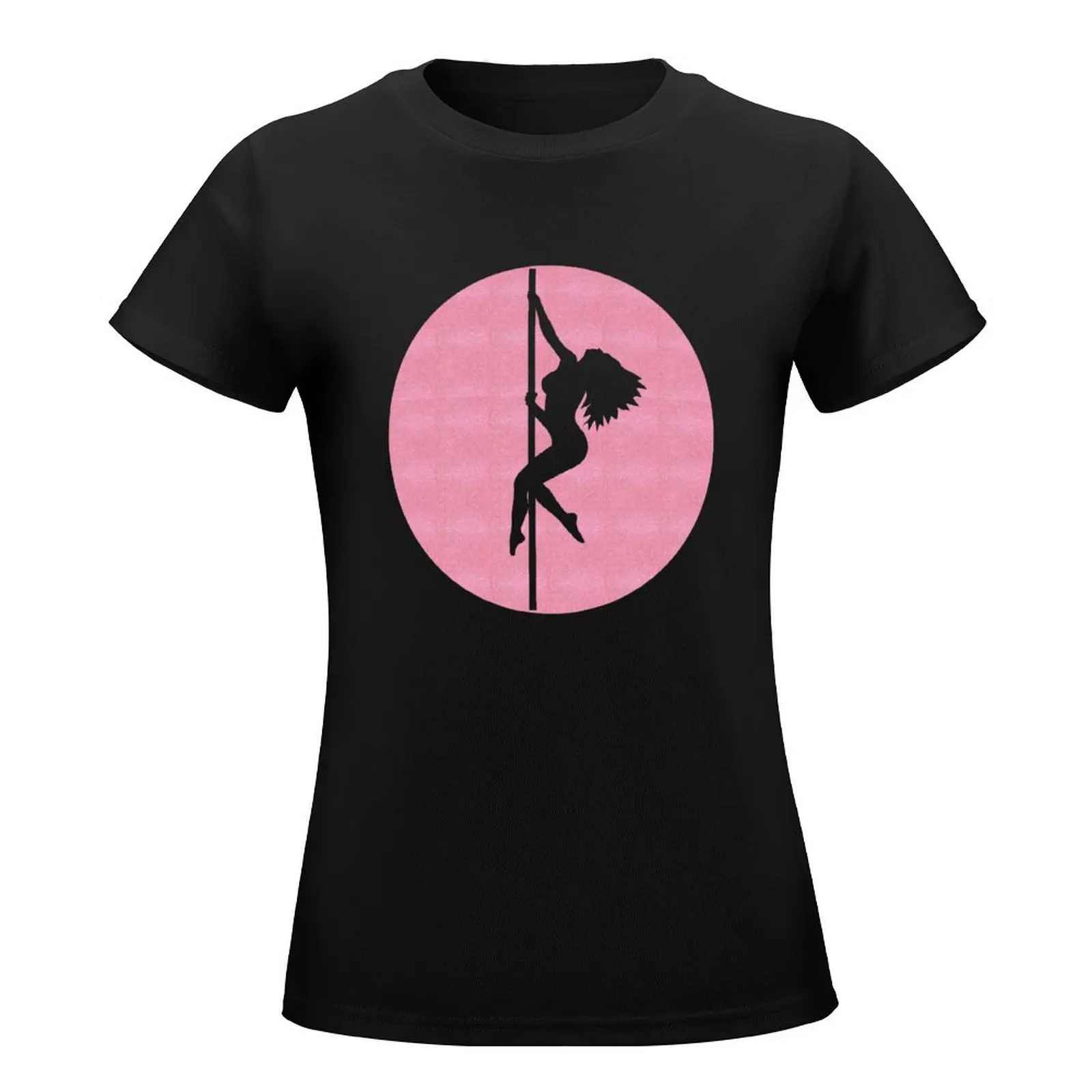 Spinning polerina T-Shirt new edition customs aesthetic clothes funny t shirts for Women