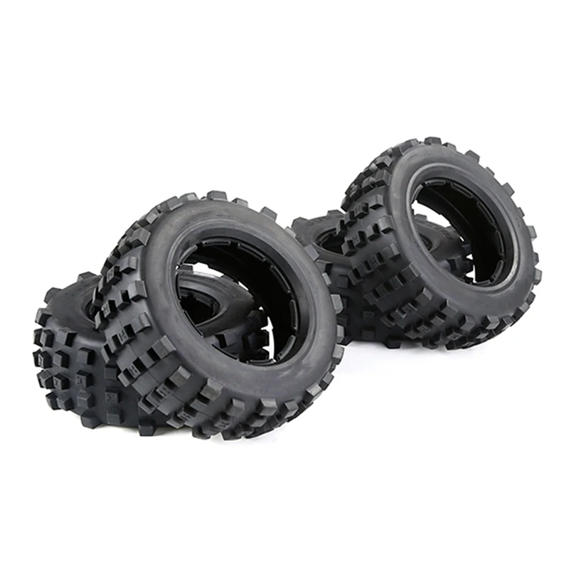 

Suitable For 1/5 BAHA 5T/5SC/5FT Second-Generation Wasteland Tires, Modified And Upgraded Spare Parts Accessories