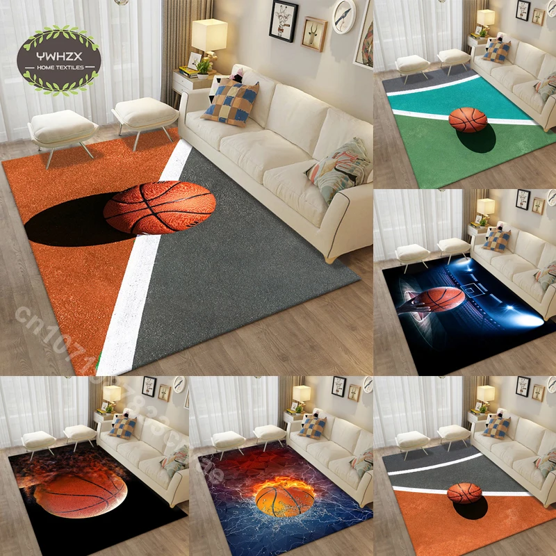 Basketball Carpet Home Hallway Entrance Doormat Living Room Bedroom Decor Large Area Rug Kitchen Mats for Floor Bathroom Mat