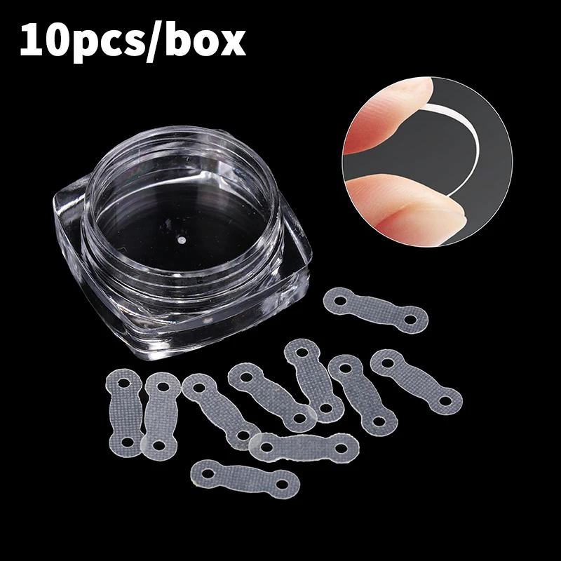 10PCS Trattamento delle unghie dei piedi incarnite Strumento di correzione dell'unghia del piede incarnita Adesivo patch elastico Raddrizzamento Clip Brace Strumenti per pedicure