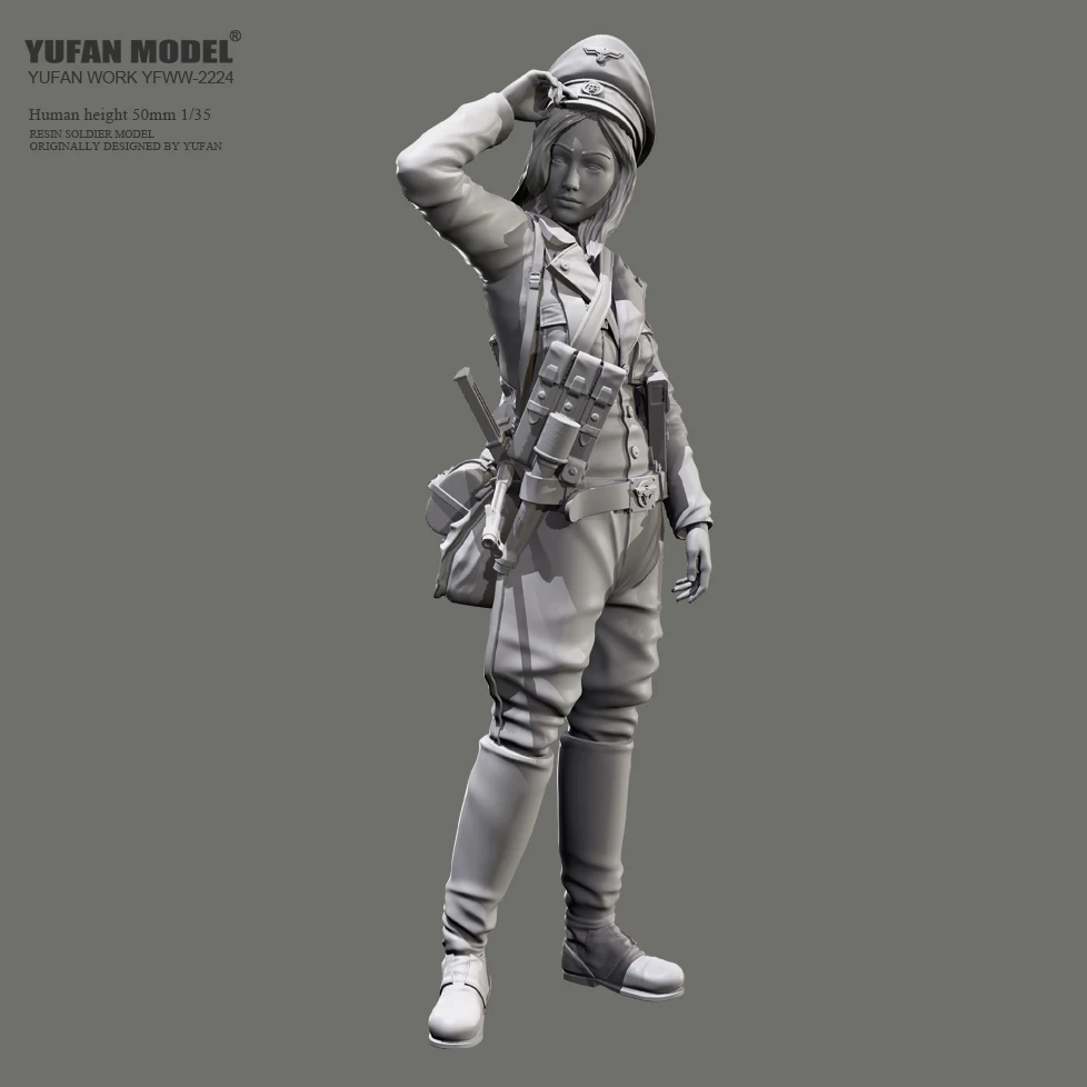 YUFAN MODEL1/35 Resin model kits figure beauty colorless and self-assembledYFWW-2224