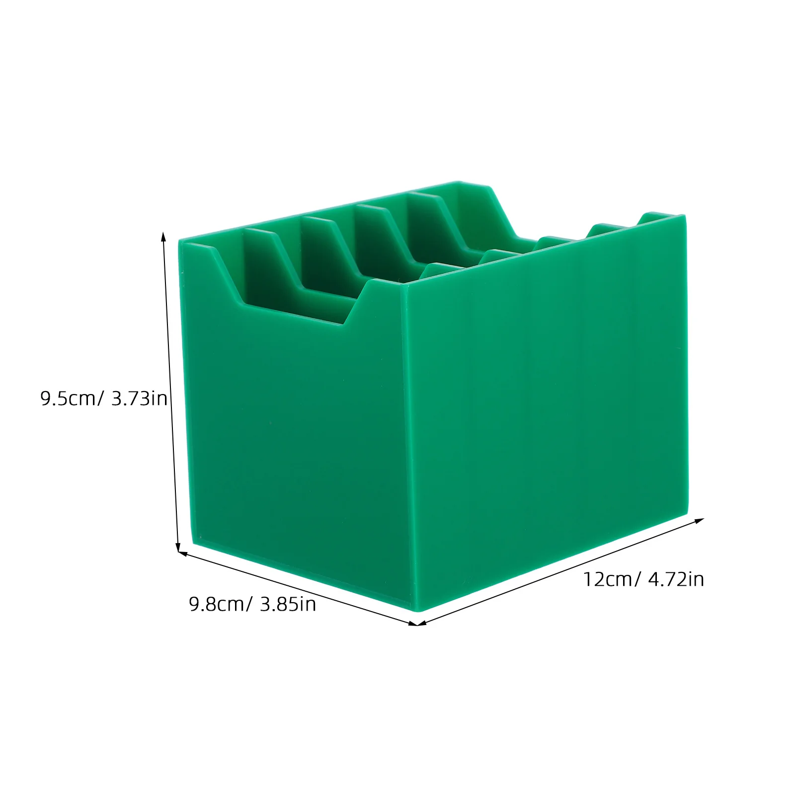 Desktop Acrylic Phone Organizer Multi-Compartment Storage Box Stand Office Meeting Classroom Phone Holder Management Rack