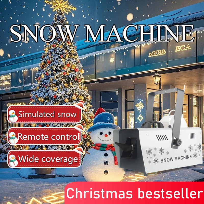 

1500 Вт с дистанционным управлением сценическая снежная машина с эффектом снега DMX машина для изготовления снега вечерние свадебные 2000 Вт снежная машина для рождественской вечеринки