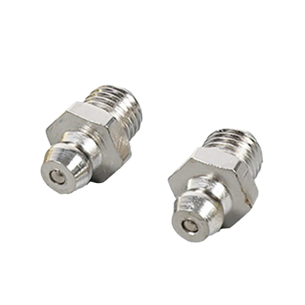 

Grease Nipple Nozzle Nozzle Tip Easy Installation Hexagonal Silver Versatile Easy To Use High Quality Brand New