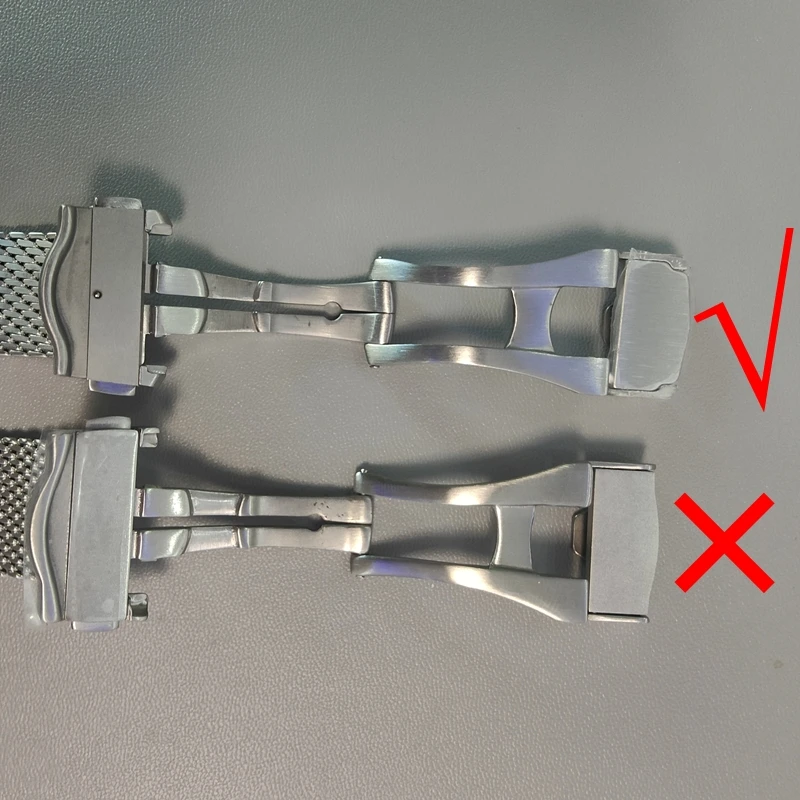 20 مللي متر شبكة ميلانو 316L سوار الفولاذ المقاوم للصدأ لأوميغا ساماستر 300 لا وقت للموت 007 الإفراج السريع حزام ساعة اليد الفرقة المعدنية