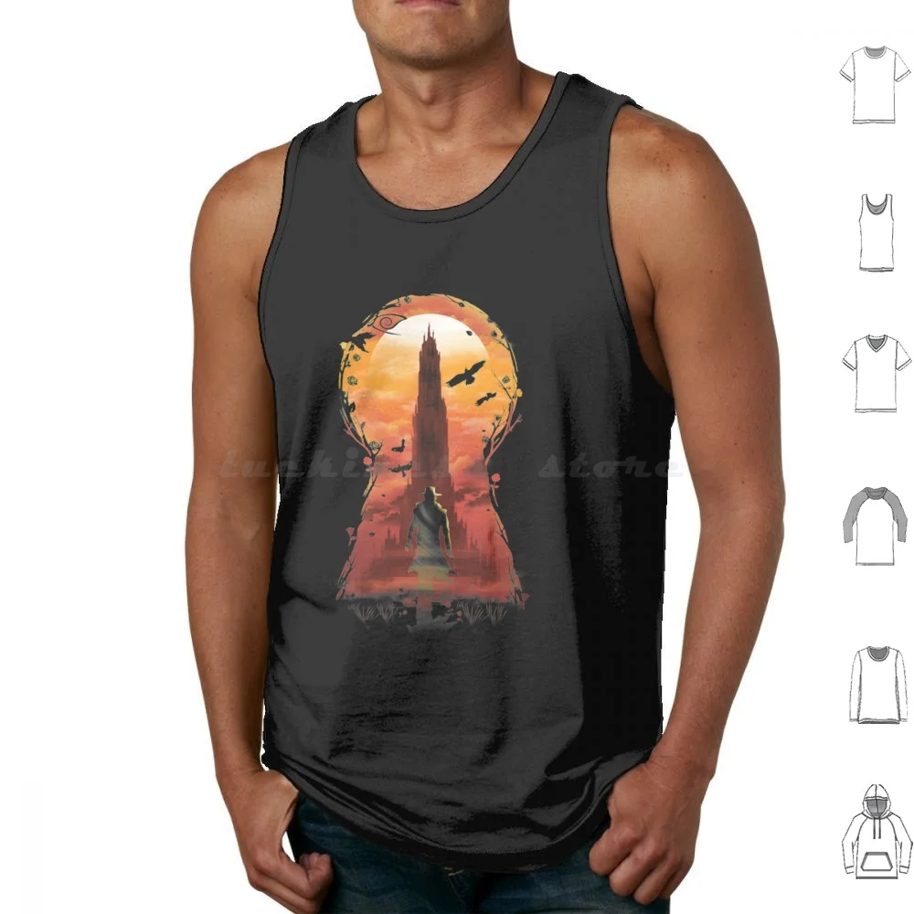 The Wind Through The Keyhole Shirt Essential Tank Tops Vest Sleeveless Dark Tower Books Creepy Gunslinger Halloween Horror