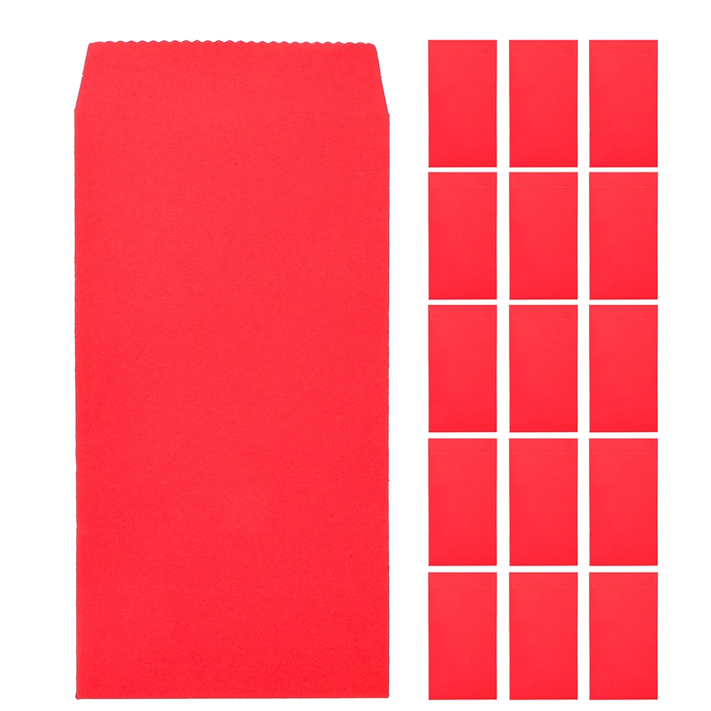 

50 Pcs Envelopes Cash for Money Stuffing Holiday Deposit Traditional Chinese Style Large for money