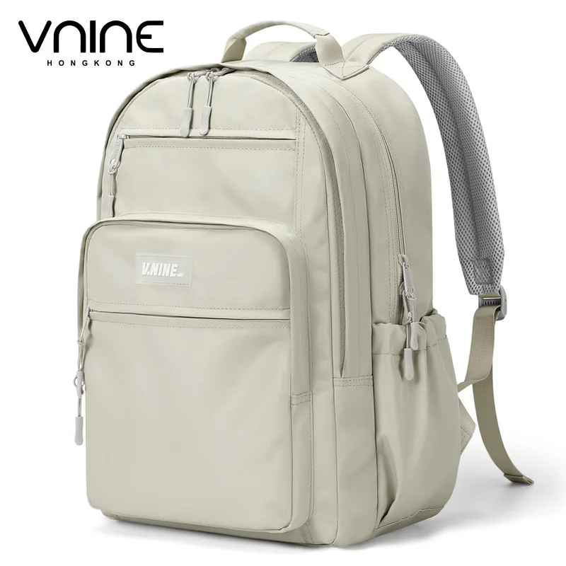 V.NINE School Backpack Teenagers Senior High School Bags Middle School Backpack Teen Big Capacity Back Pack Multi Pockets Unisex