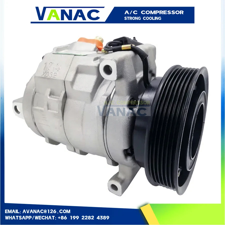 AC Compressor For 2005-2008 Chrysler 300 5.7/6.1L 10S17C 55116917AC 4596492AC 596492AD RL116917AD 55116917AB 04596492 04596492AC