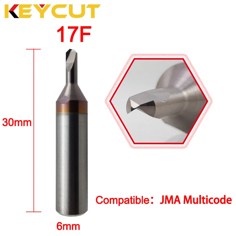 

JMA Multicode Cutter 17F Milling Cutter 90° in Carbide Aftermarket Locksmith Tools