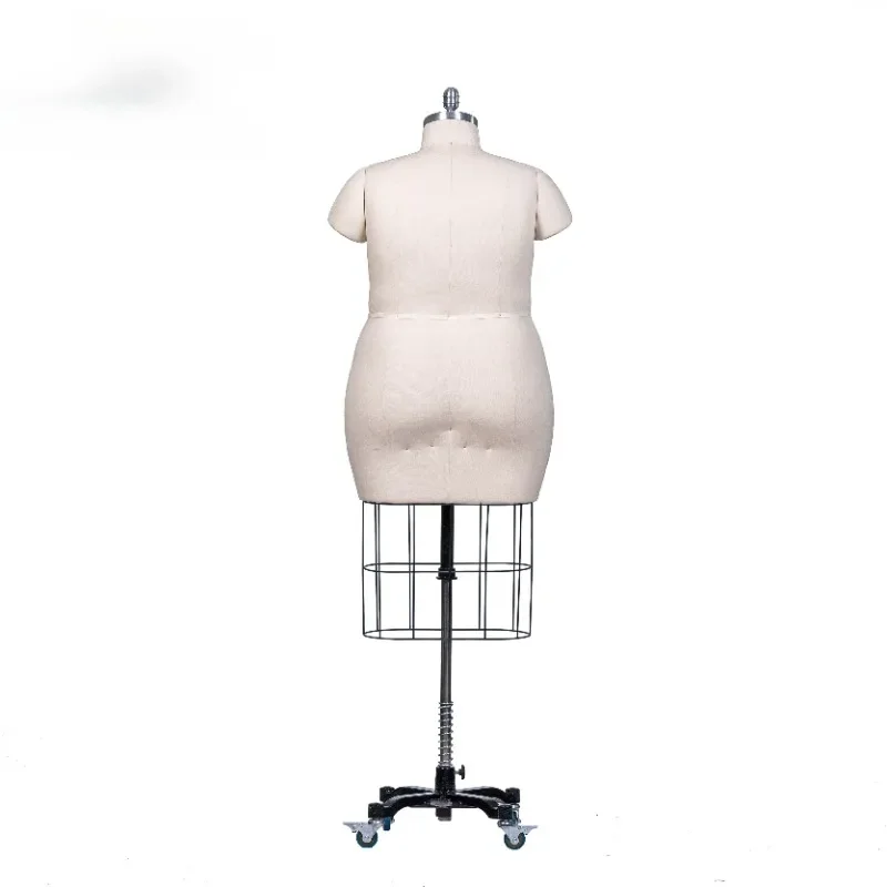 Global Plus Size 24 Mannequin Half Body Dress Form Sewing Female Model Bust And Hip For Professional Tailors