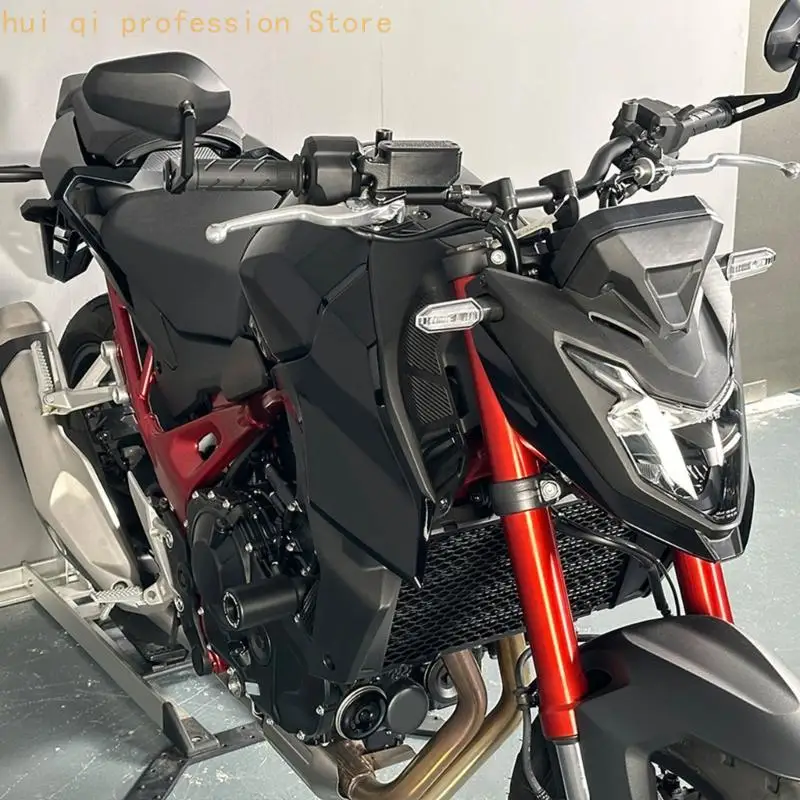 Rahmen-Crashpad-Paar für XL750 und CB750, schwarzes POM-Seitenset H8WE – Detail 10