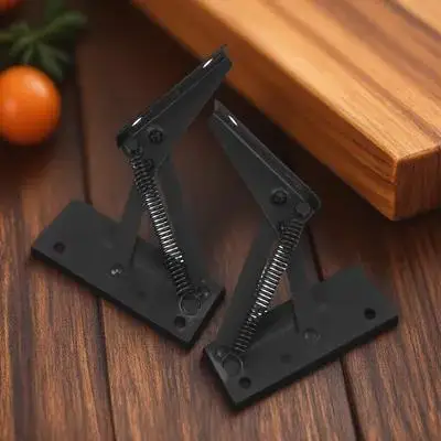 

1Pair Lift and Up Hinge Spring Loaded High Hardness Wear Resistant Folding Sofa Bed Cabinet Hinges Lift Up Door Cabinet Hinges