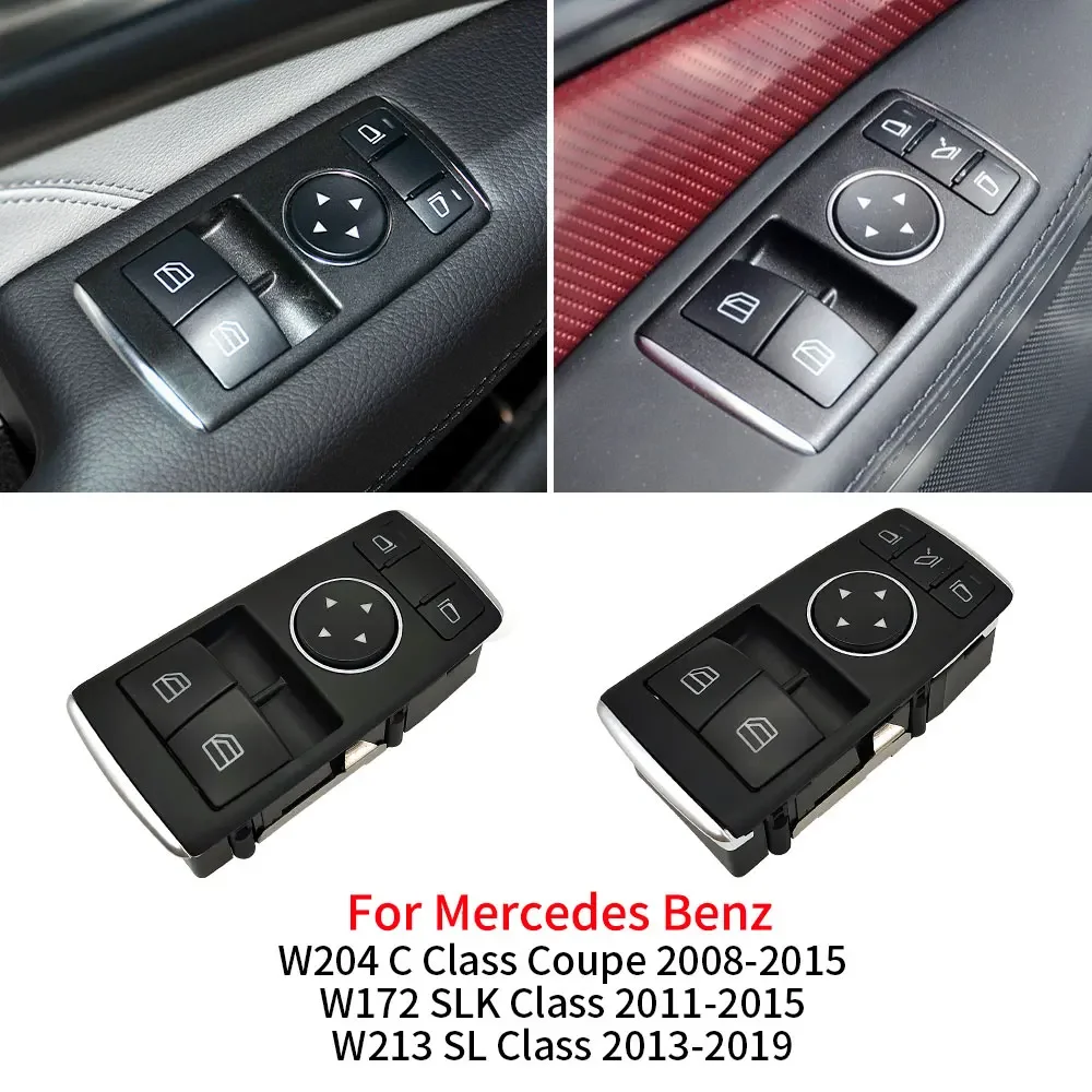 

Car Electric Power Master Window Switch Button For Mercedes Benz W204 W172 W231 C SL SLK Class C200 C260 Coupe SL400 1729056800