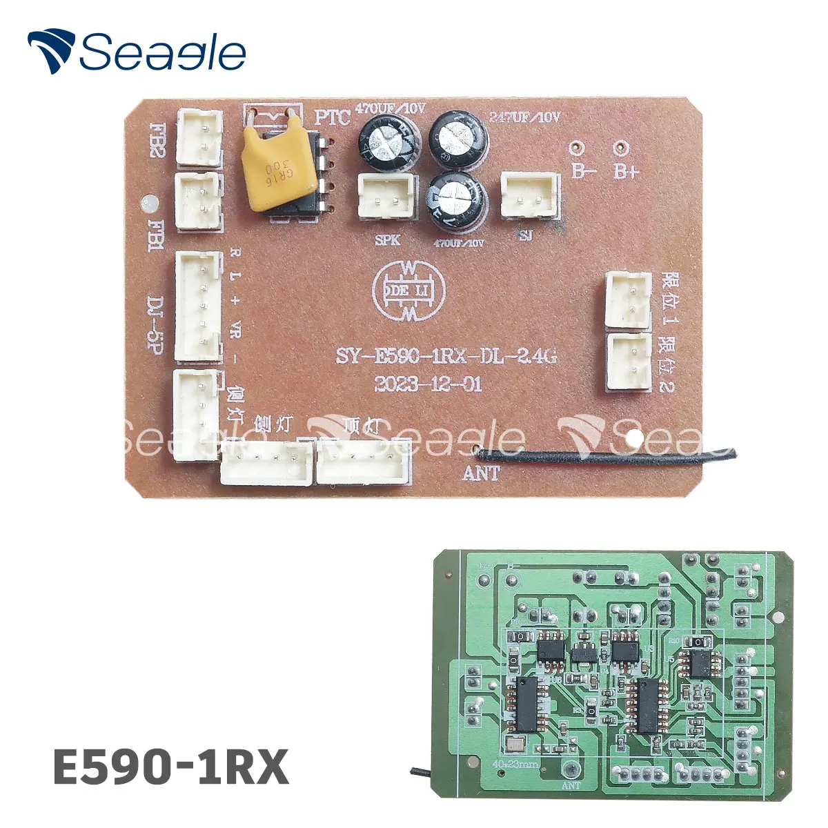 

Оригинальная плата приемника, исключительно для модели E598-003 RC-экскаватора с двойным электронным управлением или модели самосвала с двойным электронным управлением E590-003