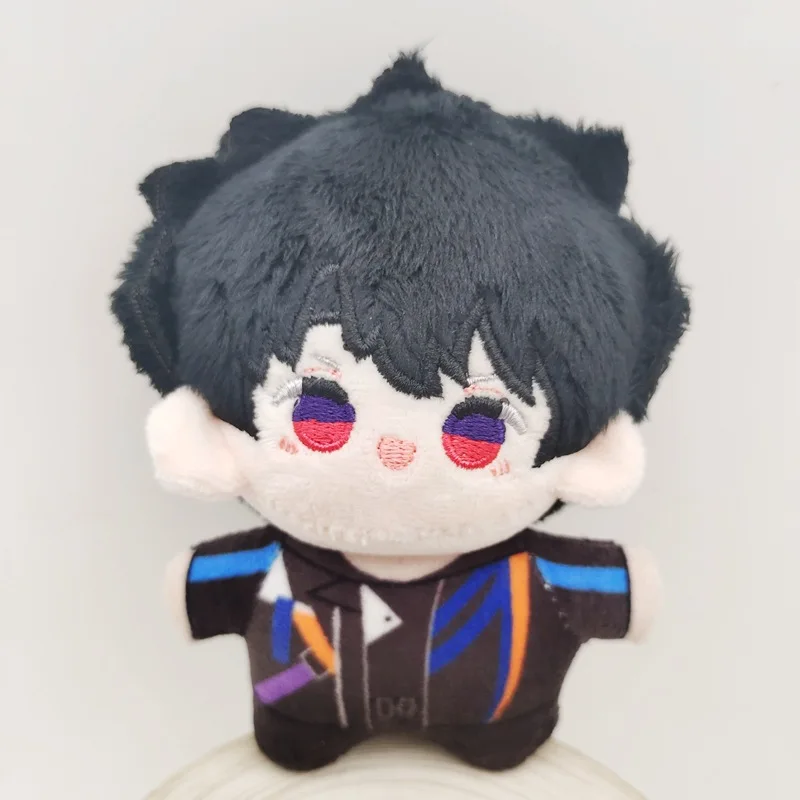 Niedlicher Anime Love and Deepspace Caleb Soft Body Baumwollpolsterung Plüschtier 10CM Anhänger Rucksack Schlüsselanhänger Geburtstagsgeschenk Weihnachten