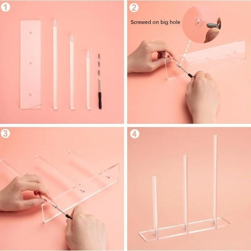 Hair Accessory Multifunctional Storage Rack Hair Scrunchies Suitable for Hair Ties and Jewelry