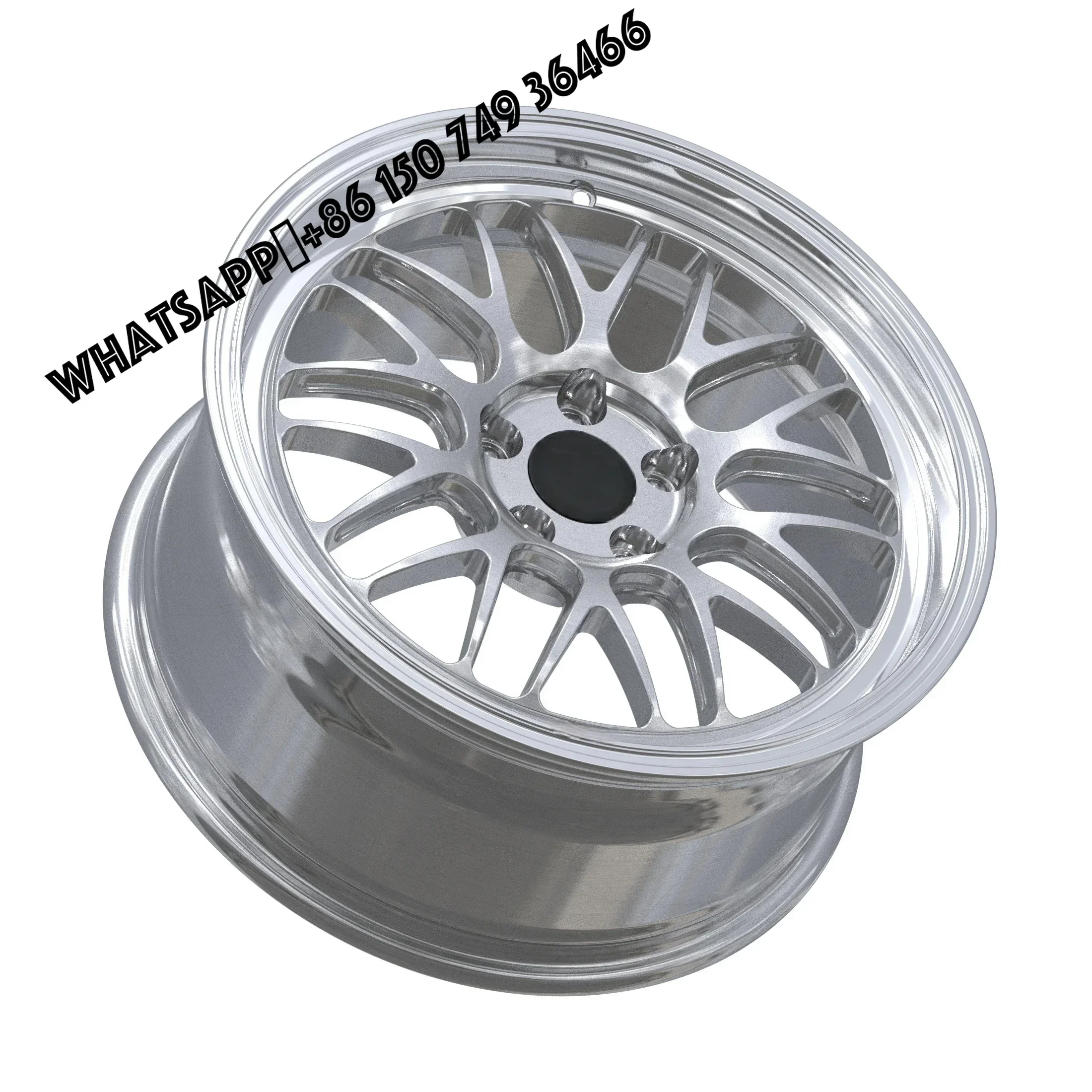 

6061-T6 Fully Forged Aluminum ML-10RT New for BMW GTR Passenger Car Wheels 5x114.3 5x112 Side-Milled Spokes Redu