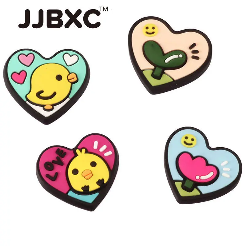 JJBXC Charm Shoe Buckle - High-Quality Cartoon Chick Design