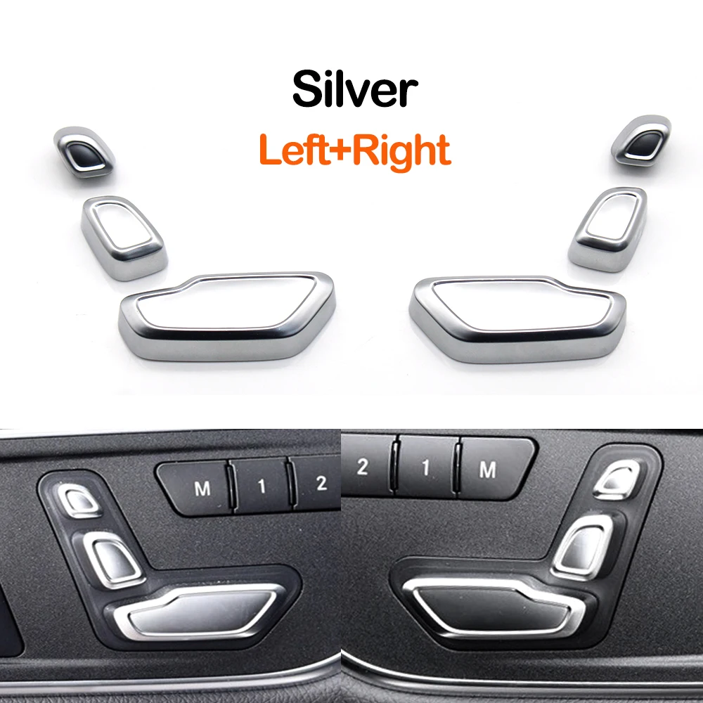 Car Front Seat Headrest Adjust Switch Button Cover Replacement For Benz C E ML GL GLE GLK W204 W212 W207 W166 X204 2129059700