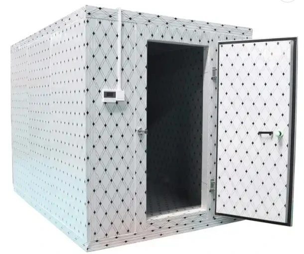 Sala di conservazione frigorifera personalizzata Sala di congelamento con apparecchiature di refrigerazione Congelatore Pannello in PU Camminata per frutta e verdura