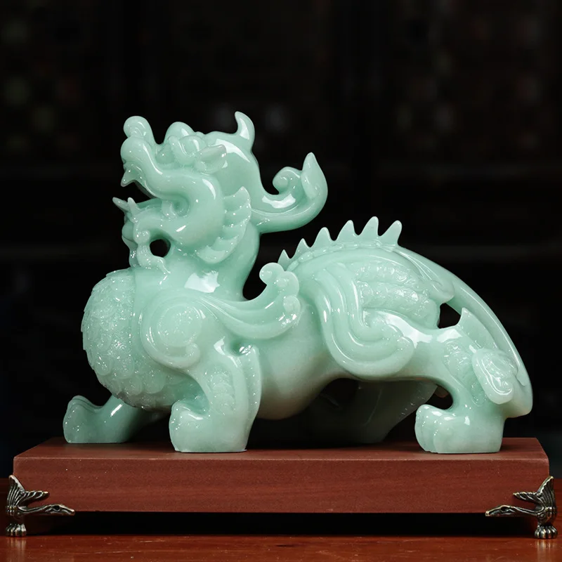 1 Pc Zhaocai Pixiu Decoration Living Room Home Decoration Feng Shui Accessories Animal Figurines Craft Sculpture