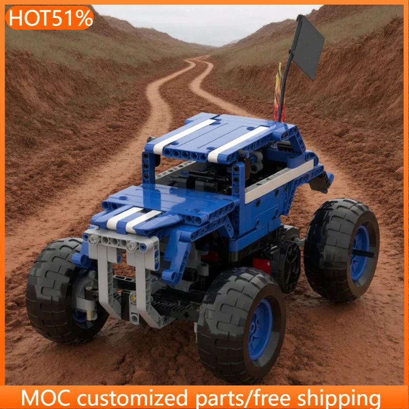 

366 деталей, строительная техника, грузовик, MOC, модульный конструктор, креативный дизайн, развивающая игрушка для мальчиков, подарок на Рождество