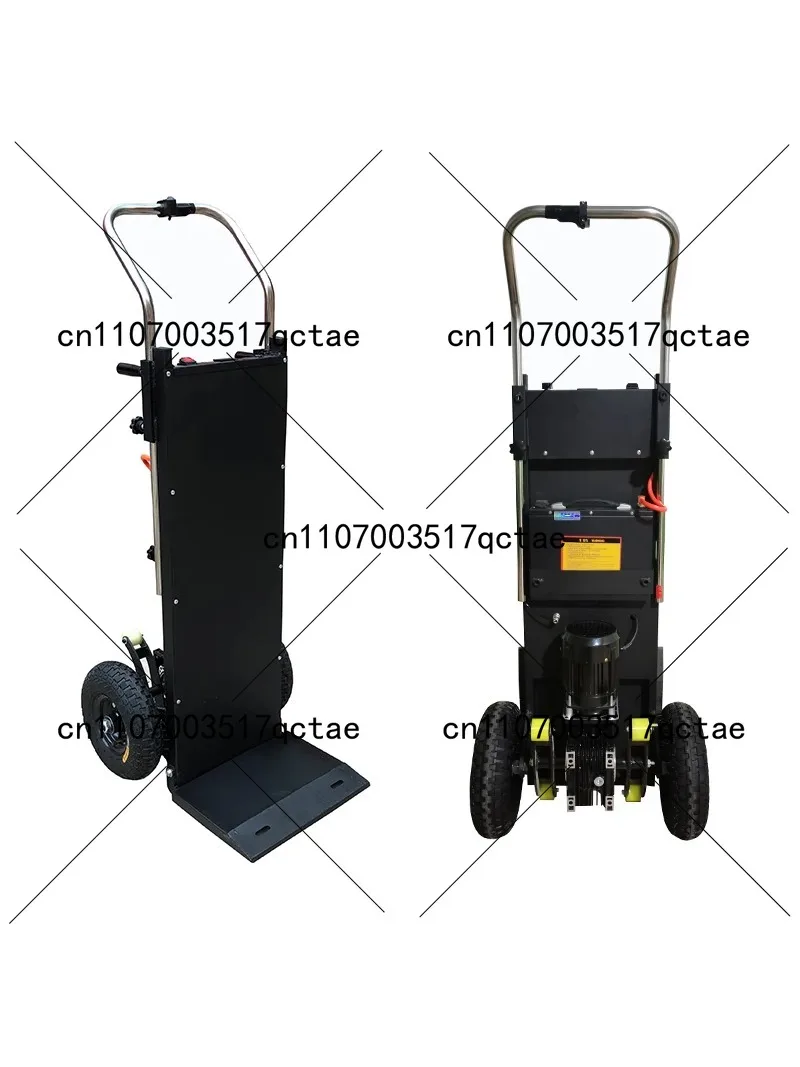 

Electric Stair Climbing Truck, Crawler Dolly for Moving Heavy Loads Up and Down Stairs