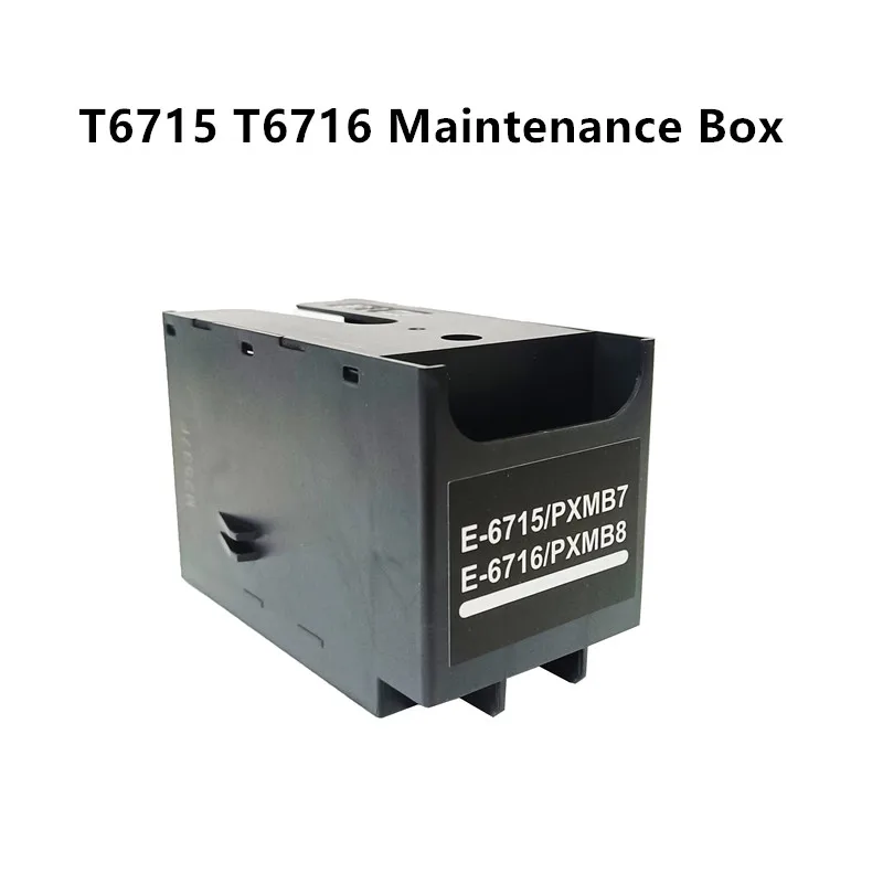 T6715 T6716 صندوق صيانة لإبسون القوى العاملة برو C5790 M5299 M5799 ET-8700 WF-C529R C579R WF-C5210DW WF-C5290DW C5710DWF