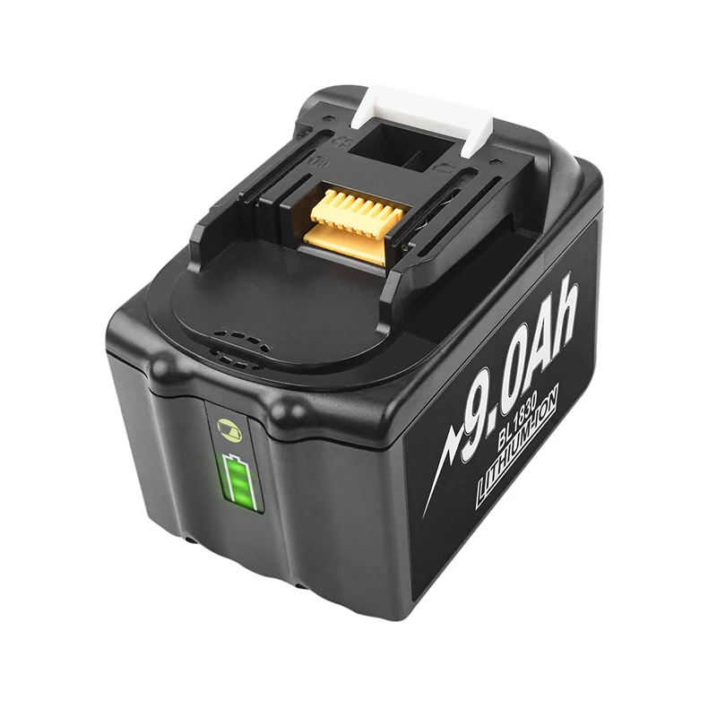 BL1860 Rechargeable Battery For Makita 18v Battery 6000mAh BL1840 BL1850 BL1830 BL1860B LXT400 3A Charger DC18RC 9A DC18RD