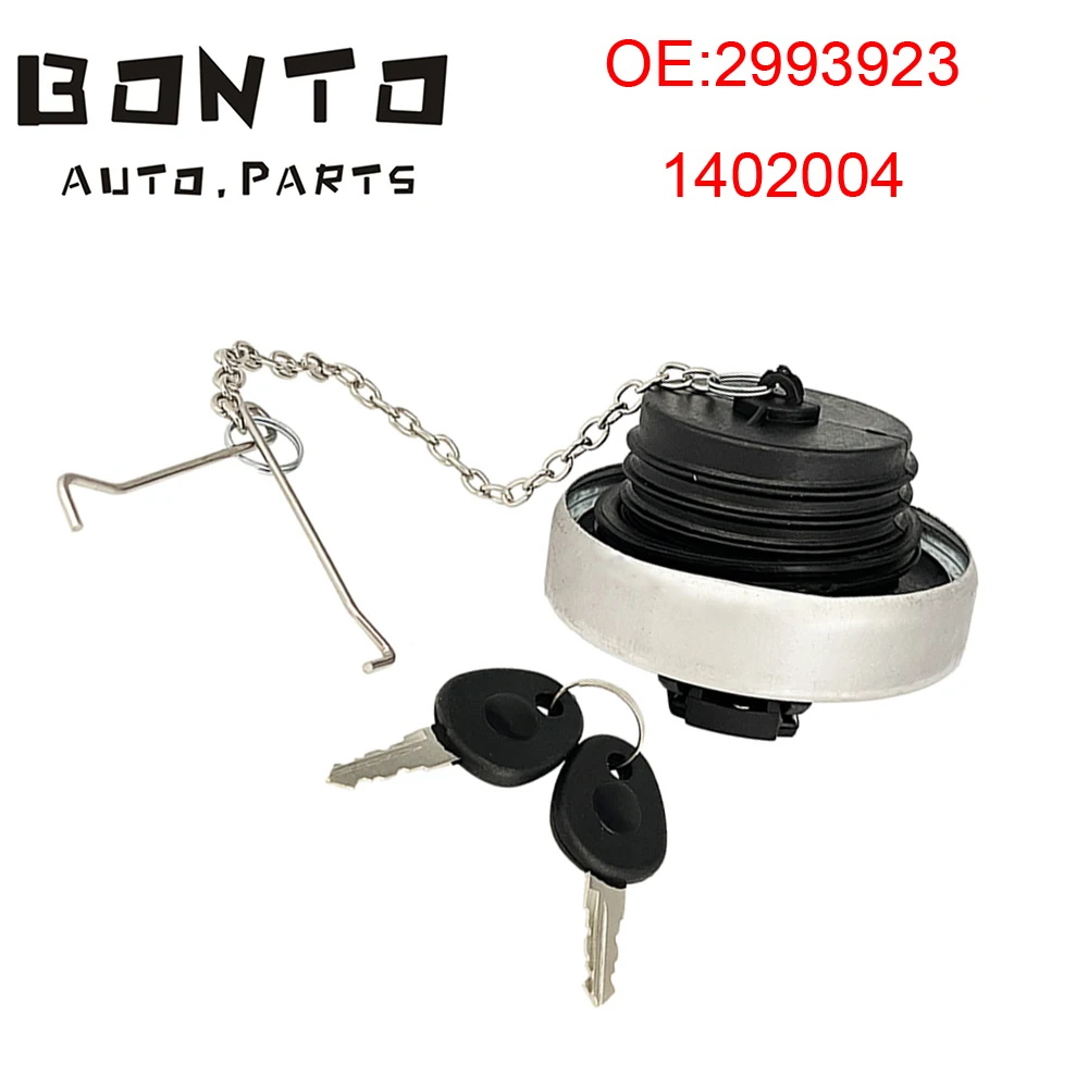 BONTO 2993923 1402004 1481301 Fuel Tank Cover with Lock Key For Scania  Truck Gas Cap