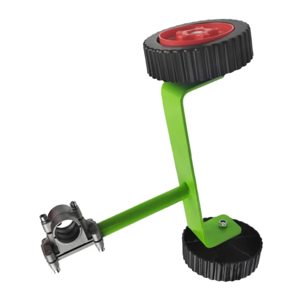 Adjustable Support Wheels for Trimmers with For Construction for Effortless Weeding and Garden Maintenance Adjustable